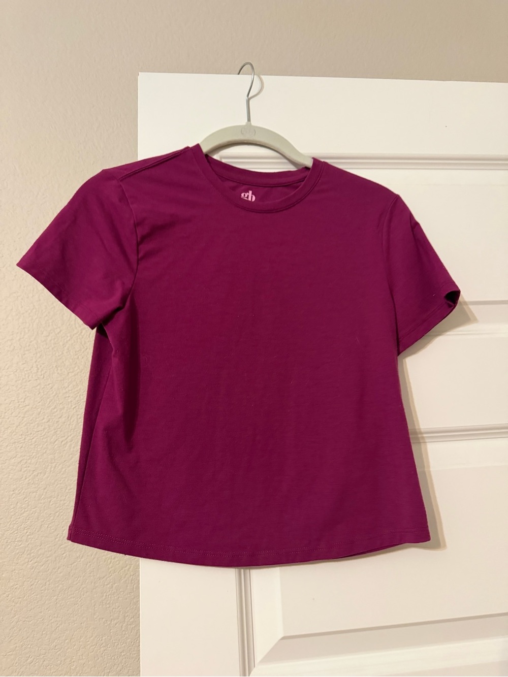 GB girls Short Sleeve Tee in Magenta